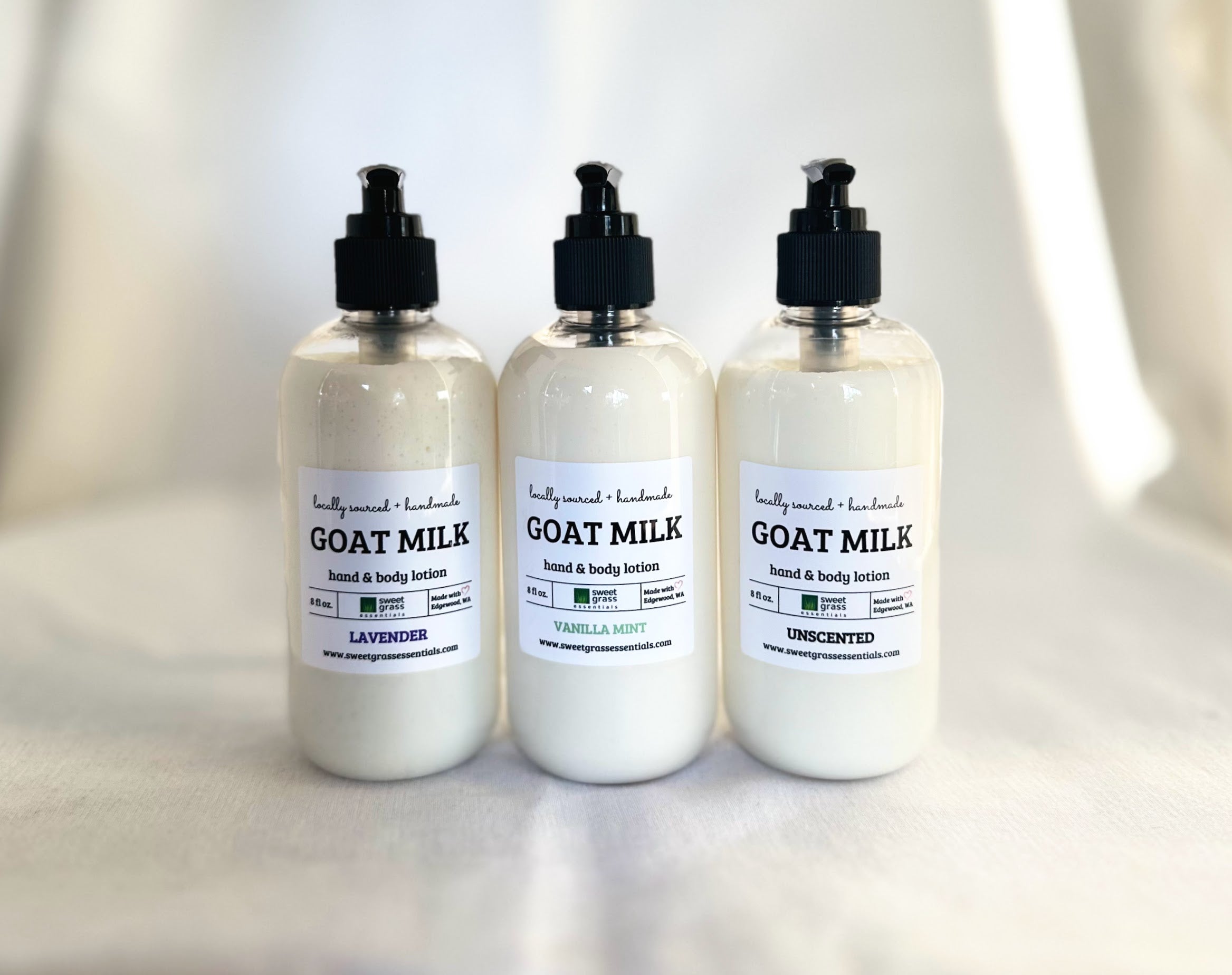Goat's Milk Hand+Body Lotion 8 fl oz