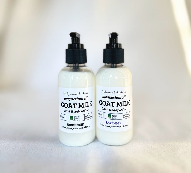 magnesium goat milk lotion