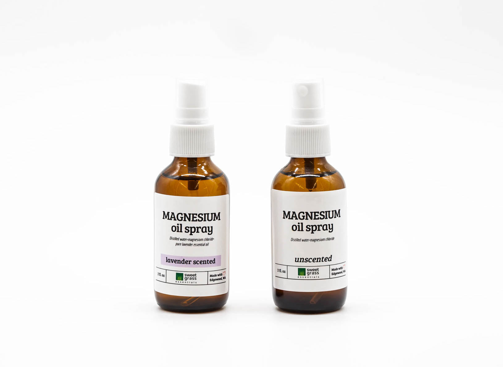 Magnesium Oil Spray (lavender scented and unscented)